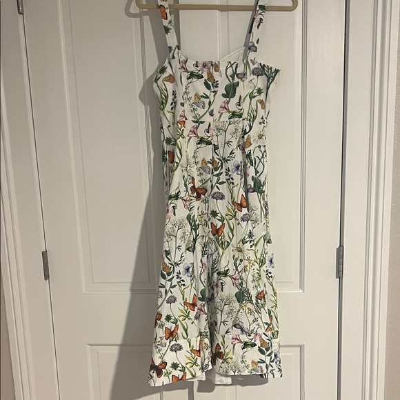 NWT Butterfly Print Midi Dress - Picture 5 of 7